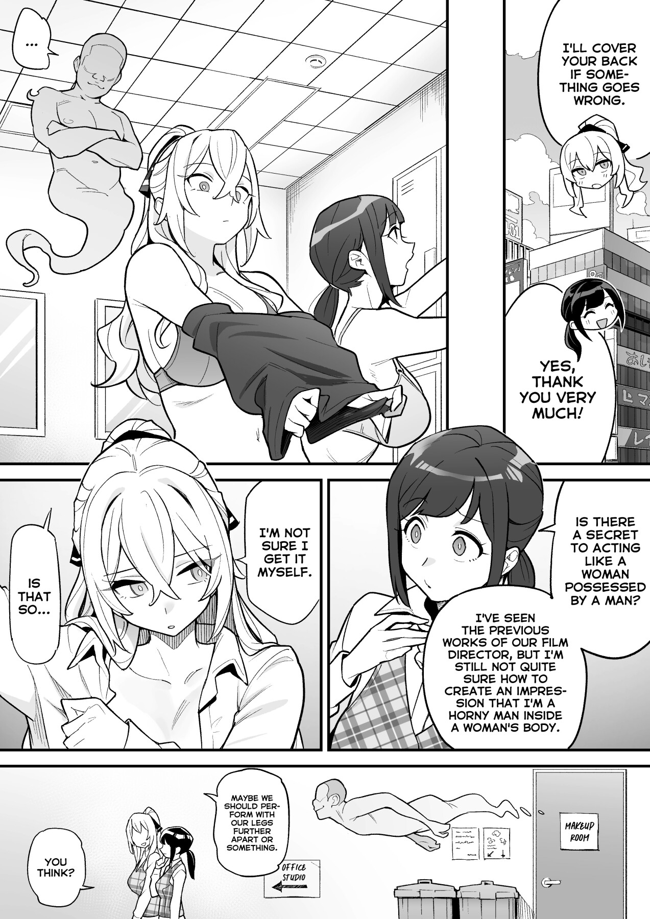 Hentai Manga Comic-Possession Porn ~A Story About Using Porn Actresses' Bodies as You Please~-Read-4